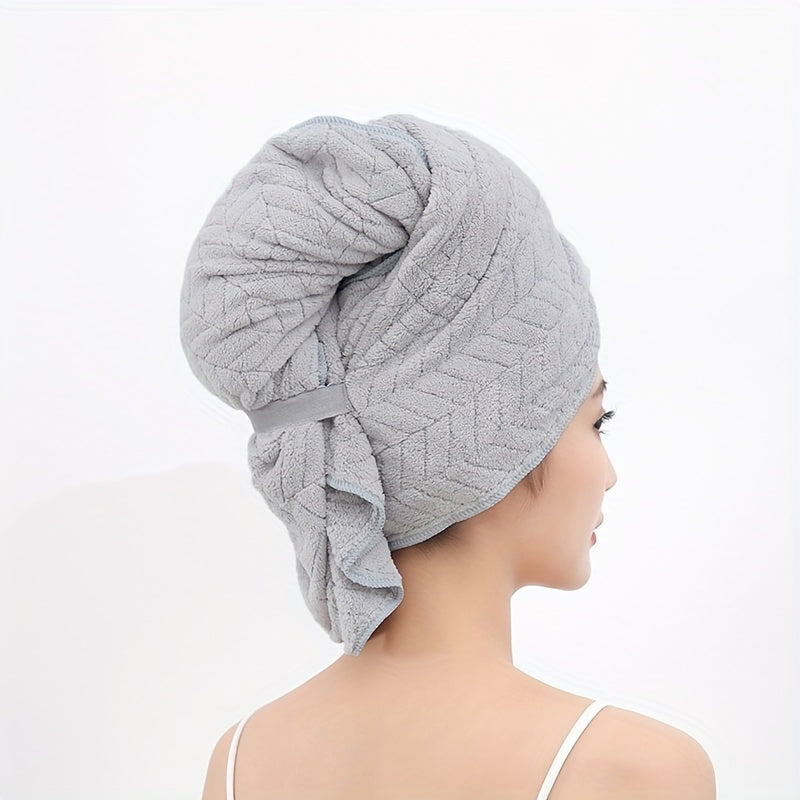 Women’s Space-Themed Hair Towel Wrap Absorbent Polyester Nylon Spa Shower Bath