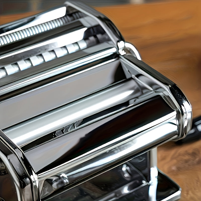 Stainless Steel Manual Pasta Maker for Spaghetti Fettuccine and Lasagna