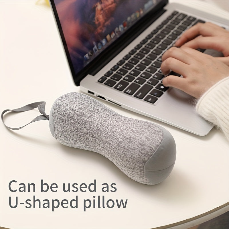Mini U-Shaped Neck Pillow for Travel and Office Use, Portable and Comfortable