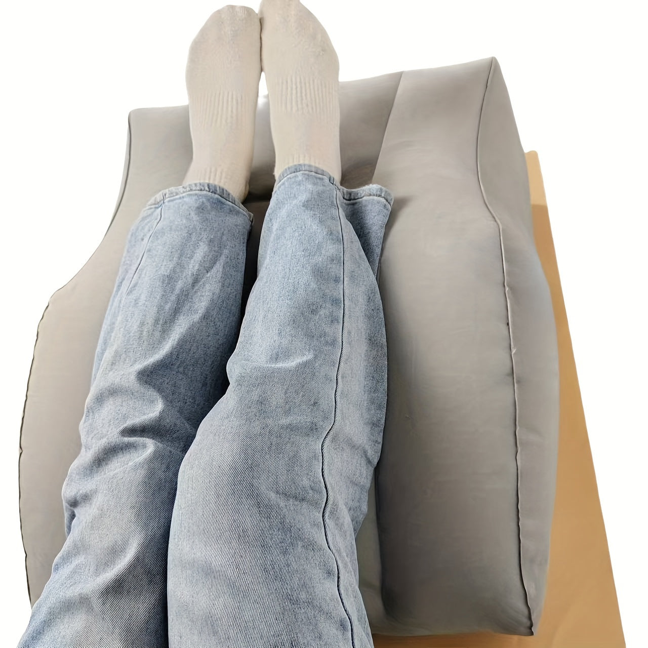 Pregnancy Pillow Inflatable Leg Rest Support Maternity Pillow for Relief and Relaxation