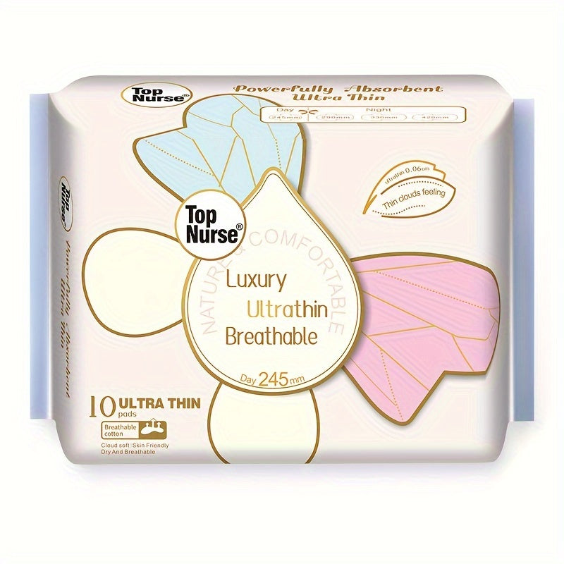 Sanitary Pads Combo Pack Ultra Thin Leak-Proof Breathable Unscented Day Night Assorted Sizes