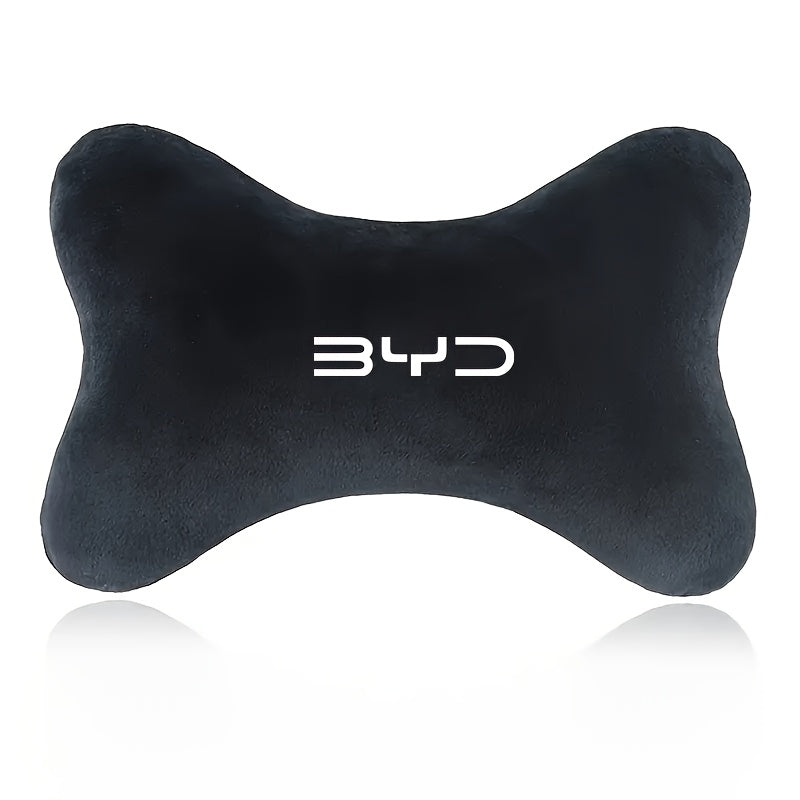 Unisex Soft Fiber Neck Pillow Breathable Travel Cushion for Cars