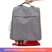 Qiyin turuvchi 4.5-5 kvartli mikserlar uchun mustahkam turuvchi mikser qopqog'i, xavfsiz saqlash va oziq-ovqatni boshqarish himoyasi uchun aksessuar cho'ntagi mavjud.