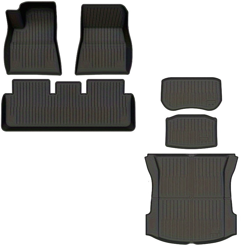 Universal TPE Floor Mats for Tesla Model 3 All Weather Durable Cover