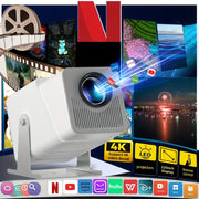 Мини-проектор 4K видео с WiFi 5G, Android OS, яркость 260 ANSI