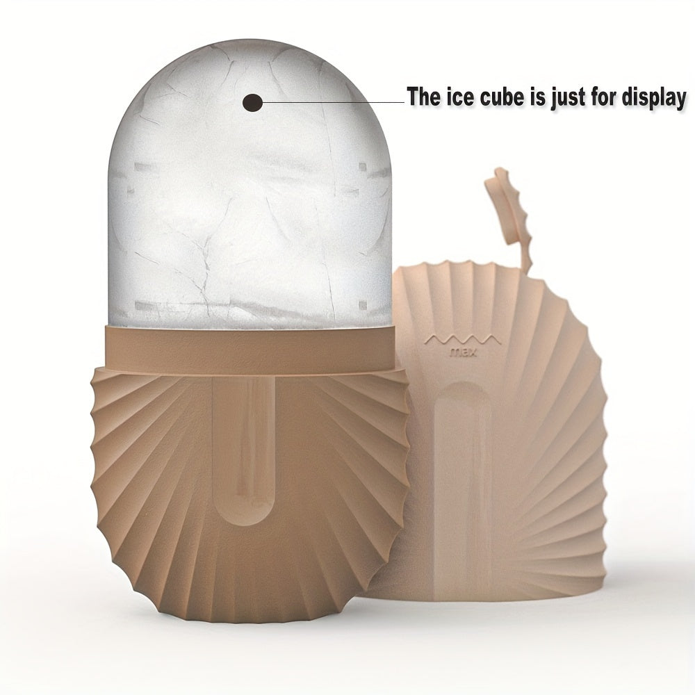 Uniseks yuz muz ruloni shishishni kamaytirish va teri porlash uchun, qayta ishlatiladigan, suv o'tkazmaydigan