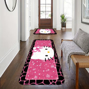 Indoor Door Mat Non-Slip Thickened Winter Christmas Decor for Kitchen Bathroom Laundry