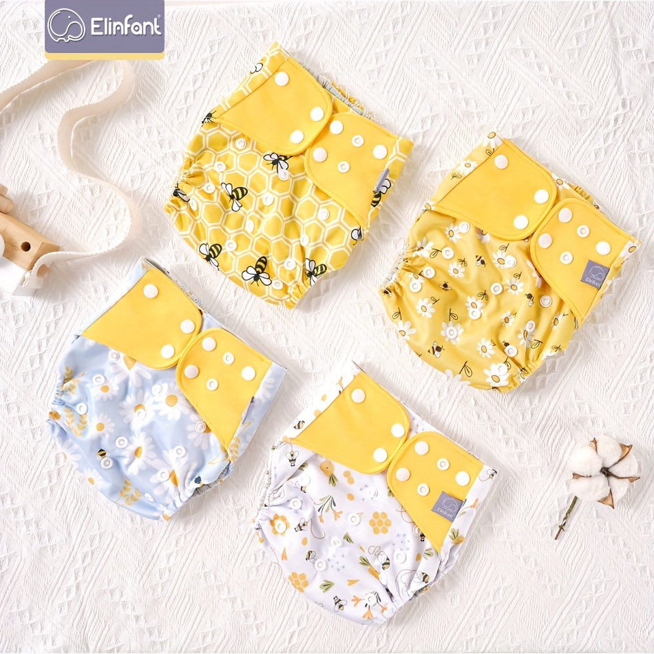 Breathable Waterproof Washable Cloth Diapers for Babies