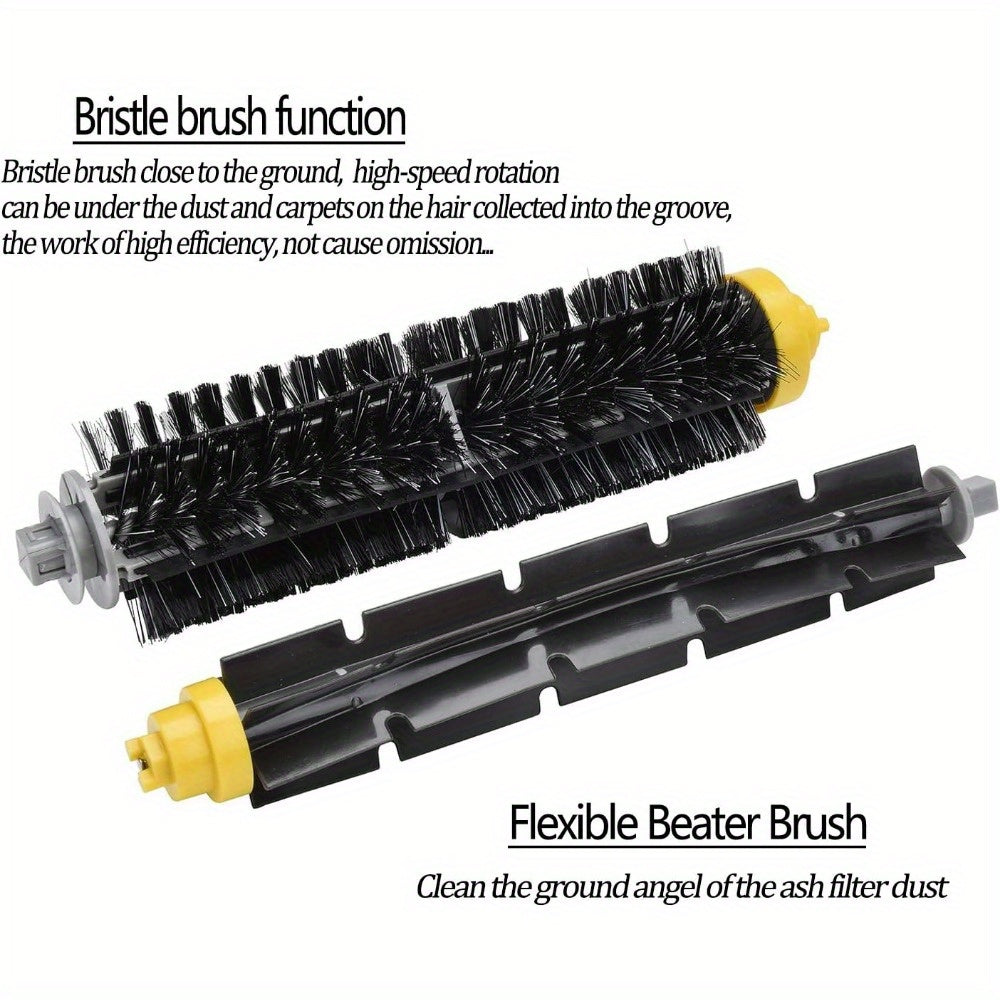 Irobot 600 seriyali changyutgich uchun cho'tkalar, filtrlar va aksessuarlar to'plami, 564-680 modellariga mos keladi.