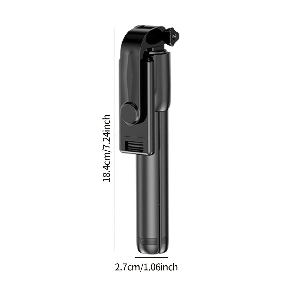 Selfie Stick Tripod with Wireless Remote and 360-Degree Rotation for Smartphones