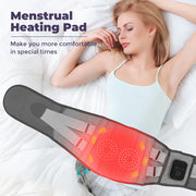 Portable Back Massager with Heat Vibration 3 Heat Settings Auto-Off