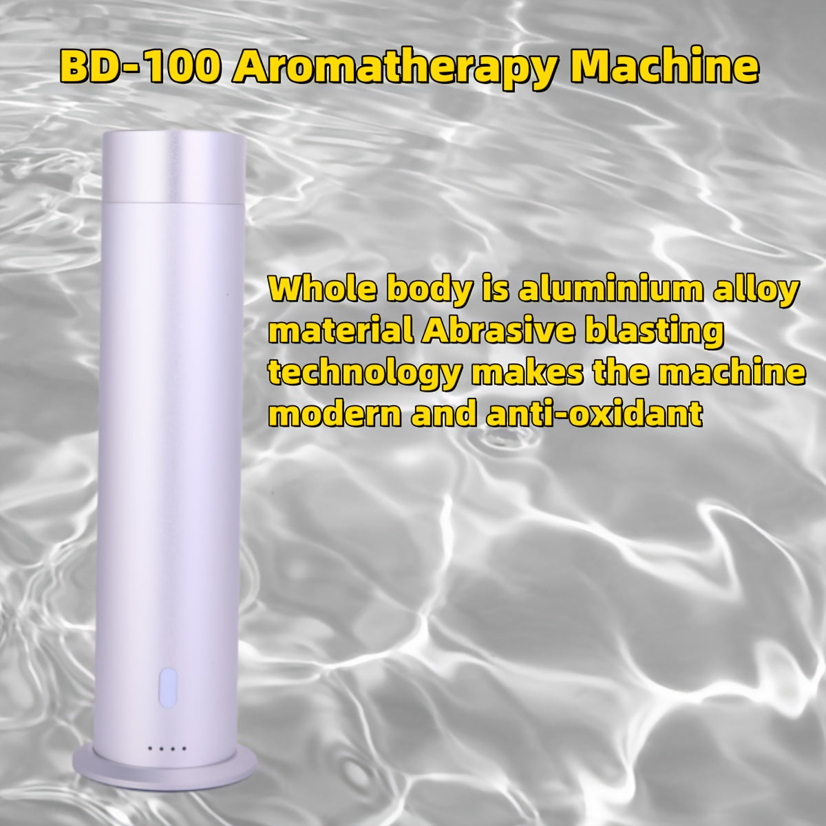 Cylindrical Smart Fragrance Diffuser USB Powered Cold Air No Water Hotel Home Business