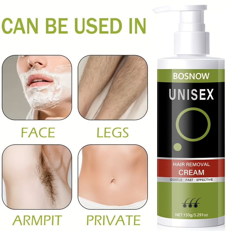 Women's 150g Gentle Painless Hair Removal Cream for Body and Face