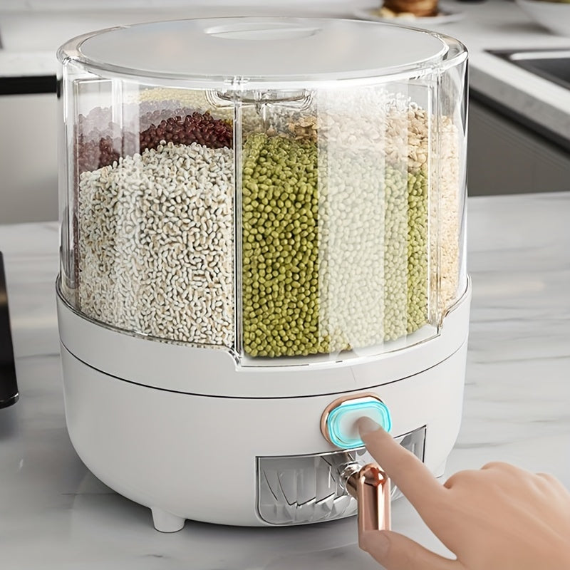 Large Capacity Plastic Grain Storage Container Moisture-Proof Insect-Proof Reusable