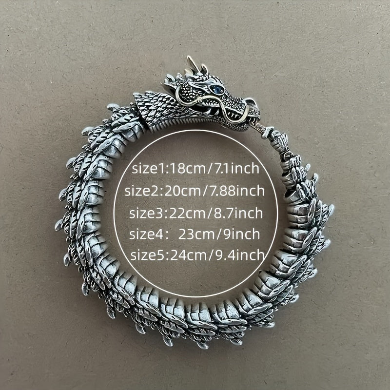 Men's Retro Dragon Head Bracelet Trendy Jewelry Gift for Men
