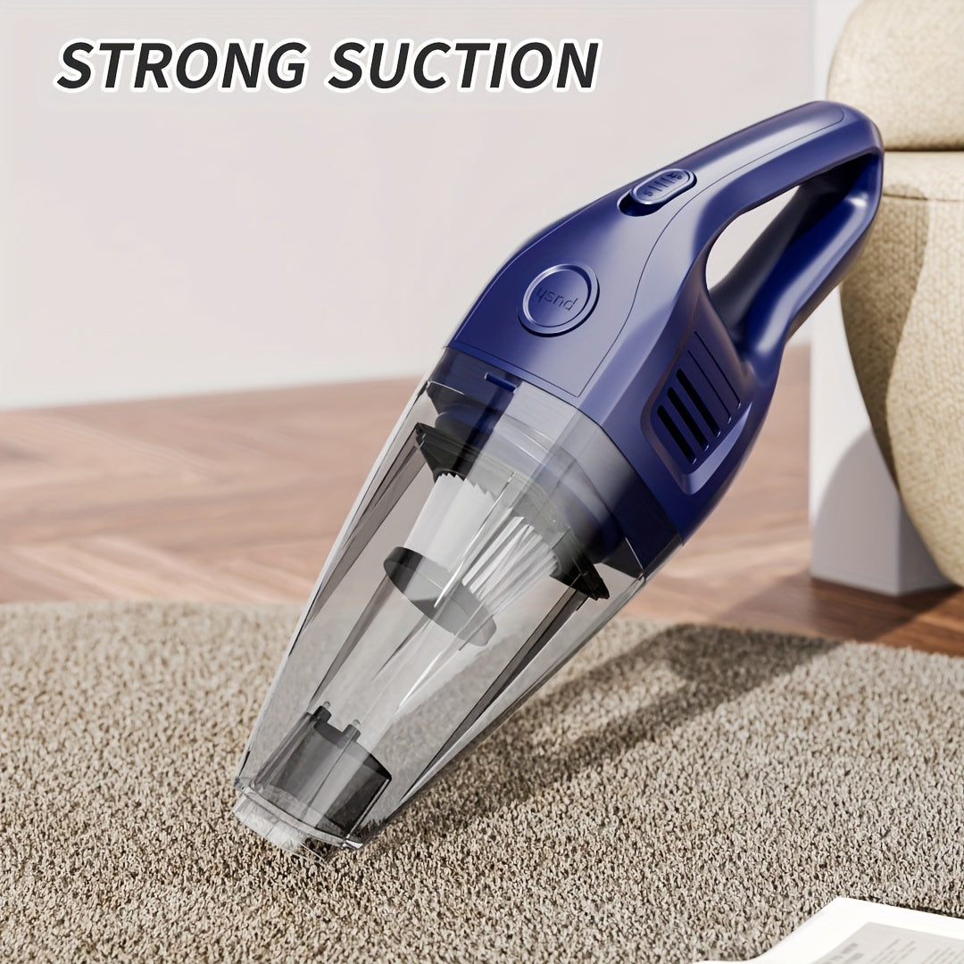 Handheld Cordless Wet Dry Vacuum Cleaner for Home Car Rechargeable Compact