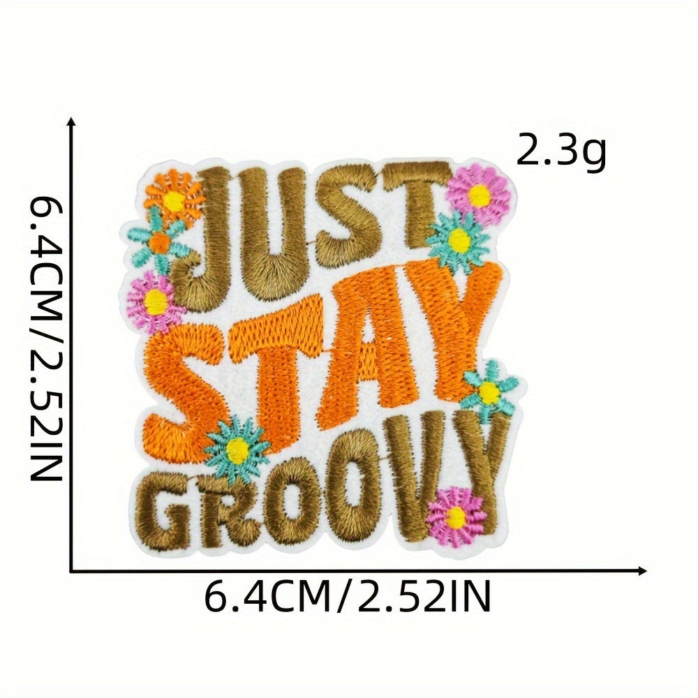 15 штук хиппи термопатчей, вышитые аппликации для шитья для ремонта и декорирования одежды на куртках, джинсах, штанах, платьях, рюкзаках и шляпах.