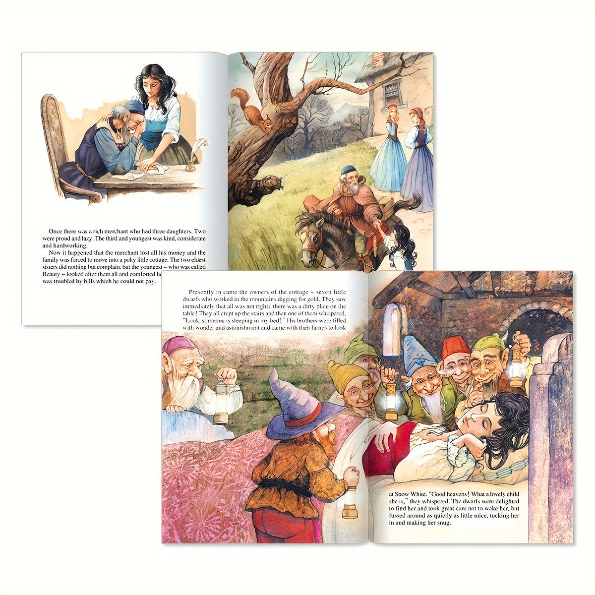 Children's Bedtime Fairy Tales Book Set of 8 for Kids Ages 3 and Up