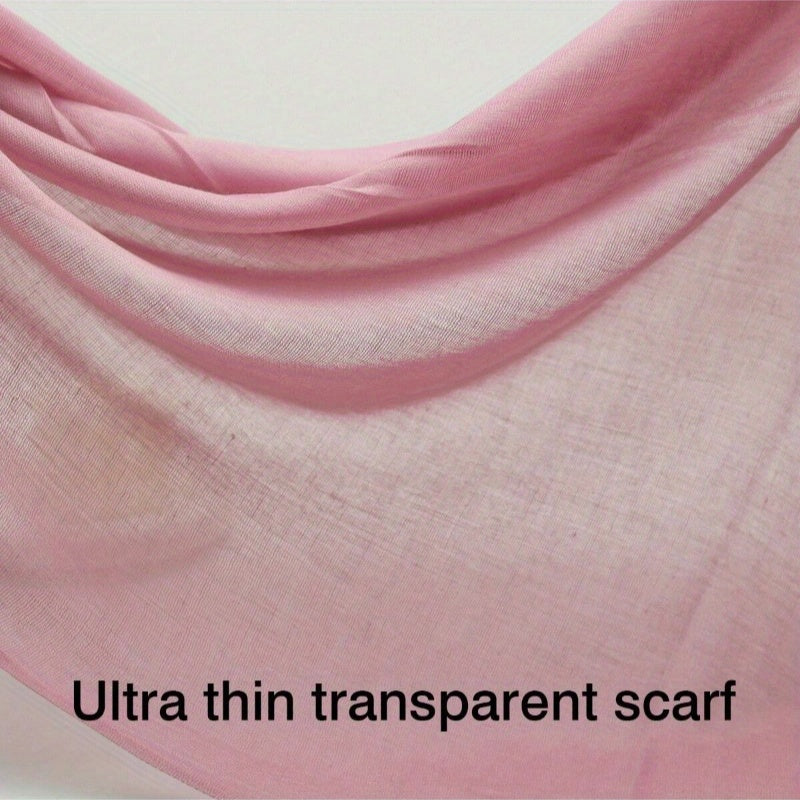 Women's Solid Color Tassel Scarf Imitation Cashmere Warm Shawl