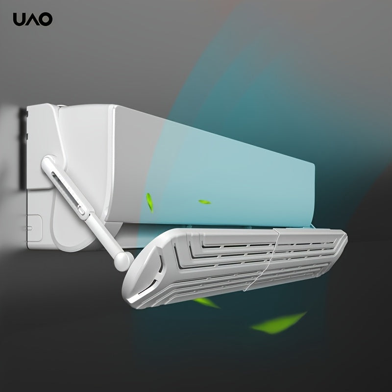 Universal Wall-Mounted Air Conditioner Sunshade Plastic Wind Deflector Energy-Efficient Cold Air Guide