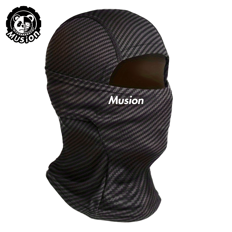 Máscara facial de malla transpirable para adultos, máscara integral tipo balaclava para motocicleta