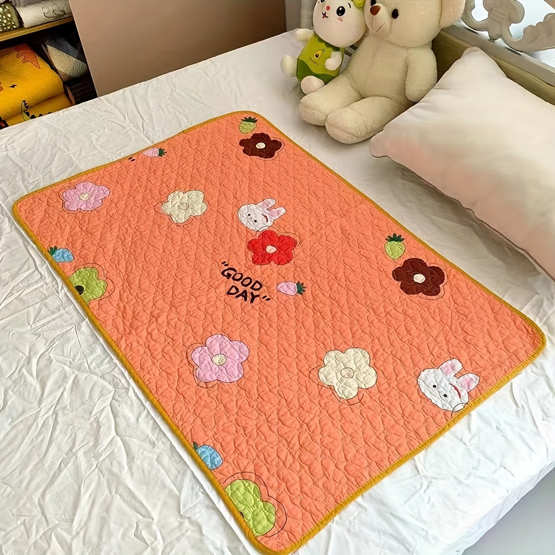 Almohadilla para cambiar pañales lavable e impermeable, doble cara, para todas las estaciones, regalo