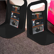 Car Trunk Organizer with Luggage Rack Shockproof Storage Black Grey