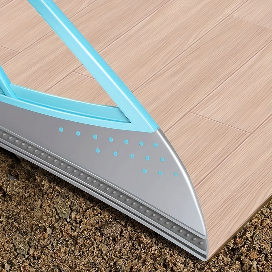 Rastrillo para cabello antiadherente de múltiples habitaciones con agua y aspirador de agua Wizard azul y blanco