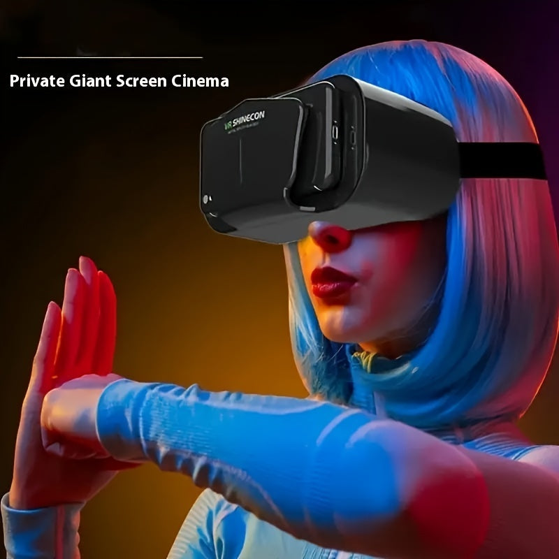 Gafas de realidad virtual 3D con lente ajustable para smartphone, experiencia inmersiva de realidad virtual