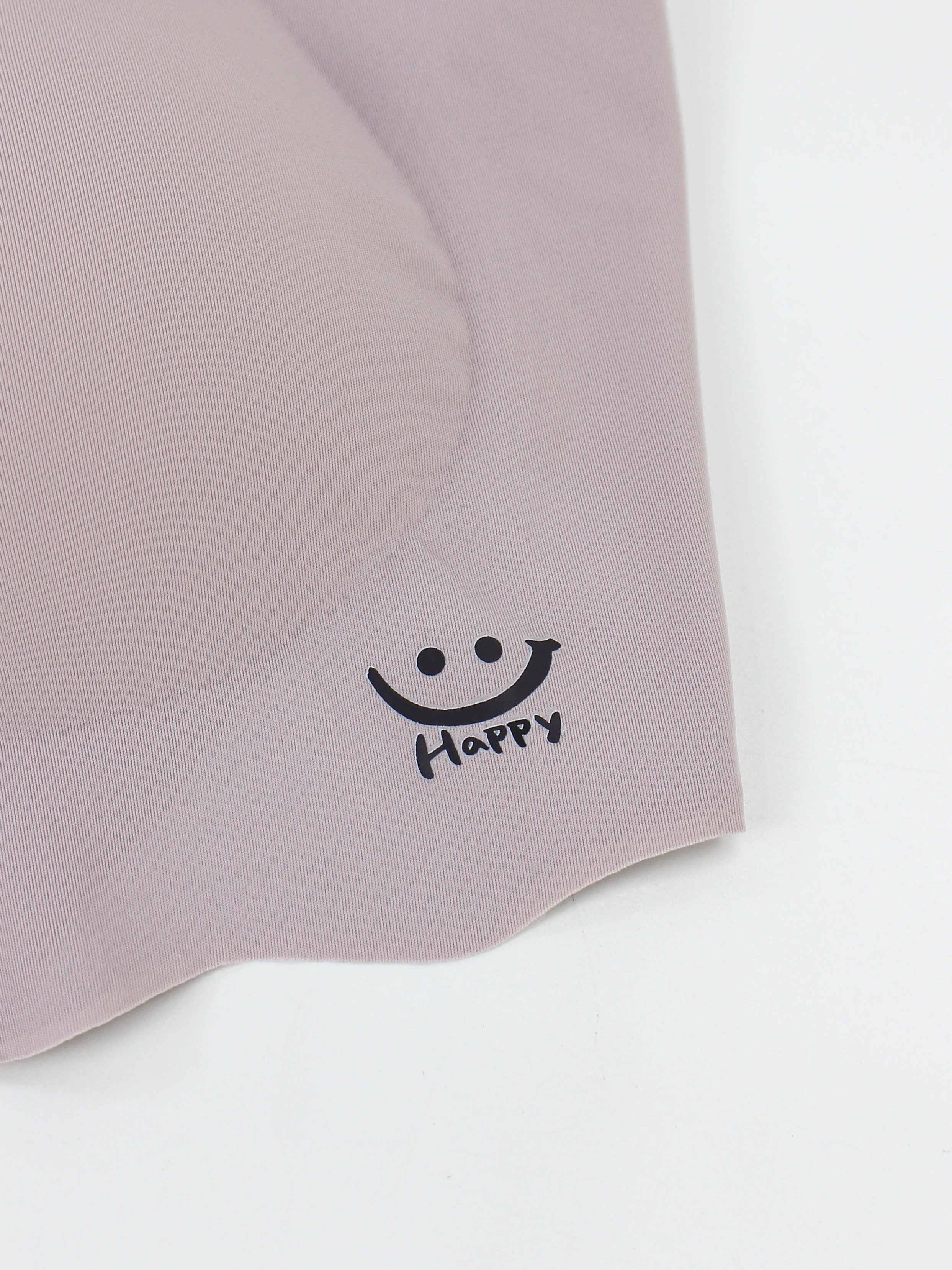 Women's Wireless Soft Breathable Bra with Smiley Print Lingerie