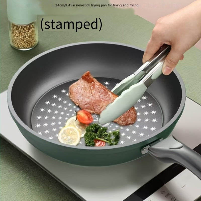 24 sm li qopqoq bilan qoplangan temir qozon, qovurish va qovurish uchun mukammal. Ushbu qozon faqat qo'lda yuvish uchun mo'ljallangan va silliq yuzali induksiyadan tashqari plitalar bilan mos keladi. Qo'shimcha qulaylik uchun qopqoq bilan birga keladi.