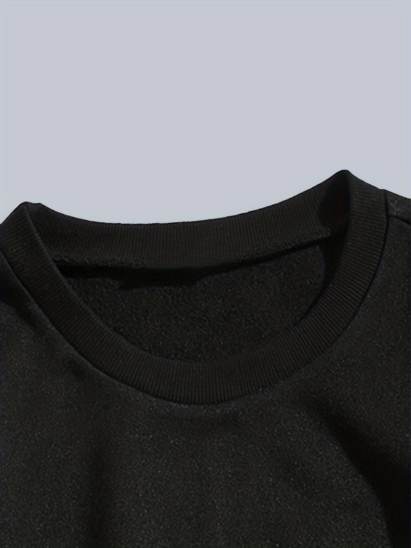 Women's Letter Print Pullover Sweatshirt Fall Winter Casual Long Sleeve Crew Neck