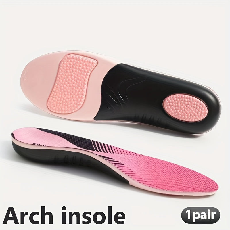 Unisex Arch Support Insoles Breathable Shock Absorbing Moisture-Wicking