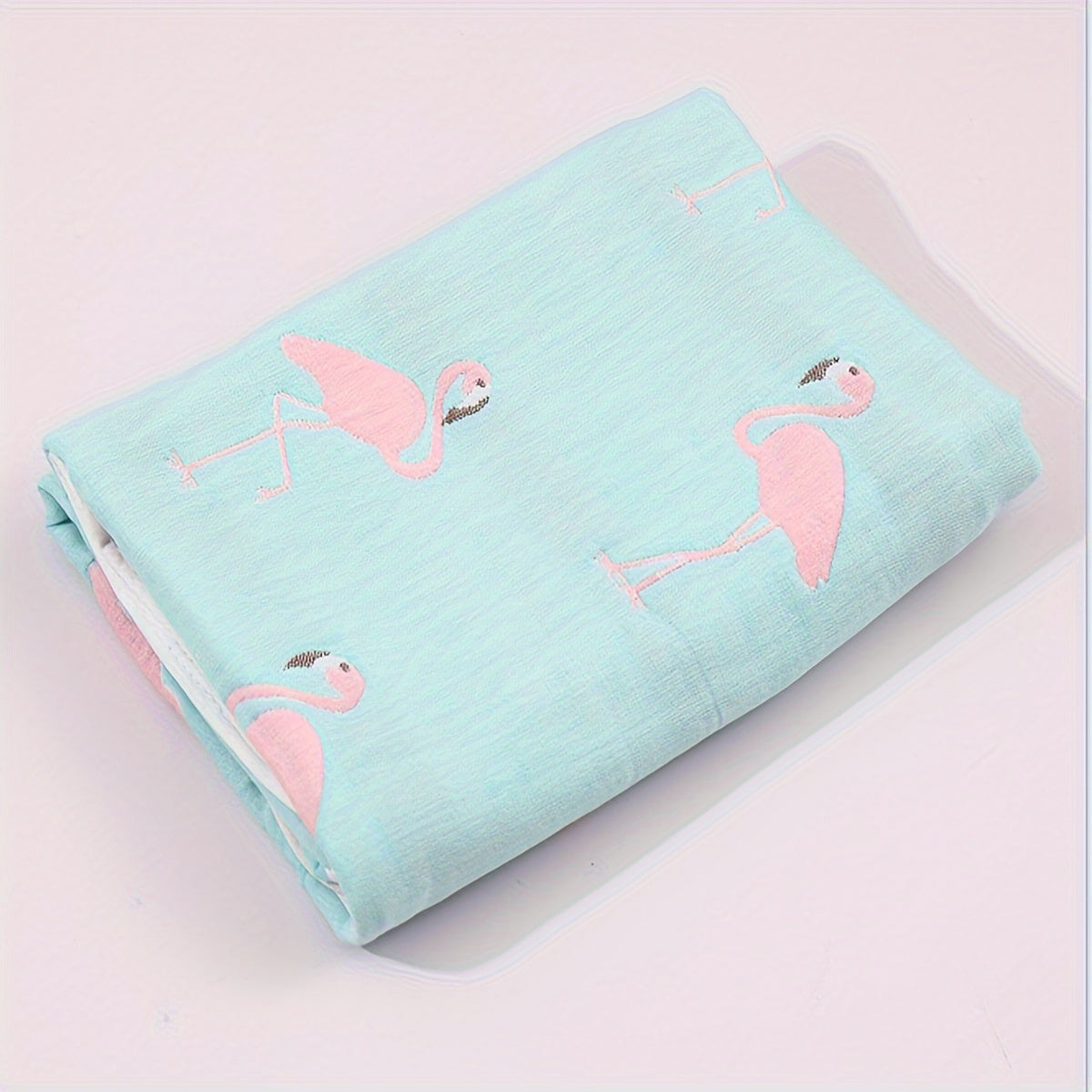 Six-Layer Gauze Baby Bath Towel with Jacquard Design for Newborns