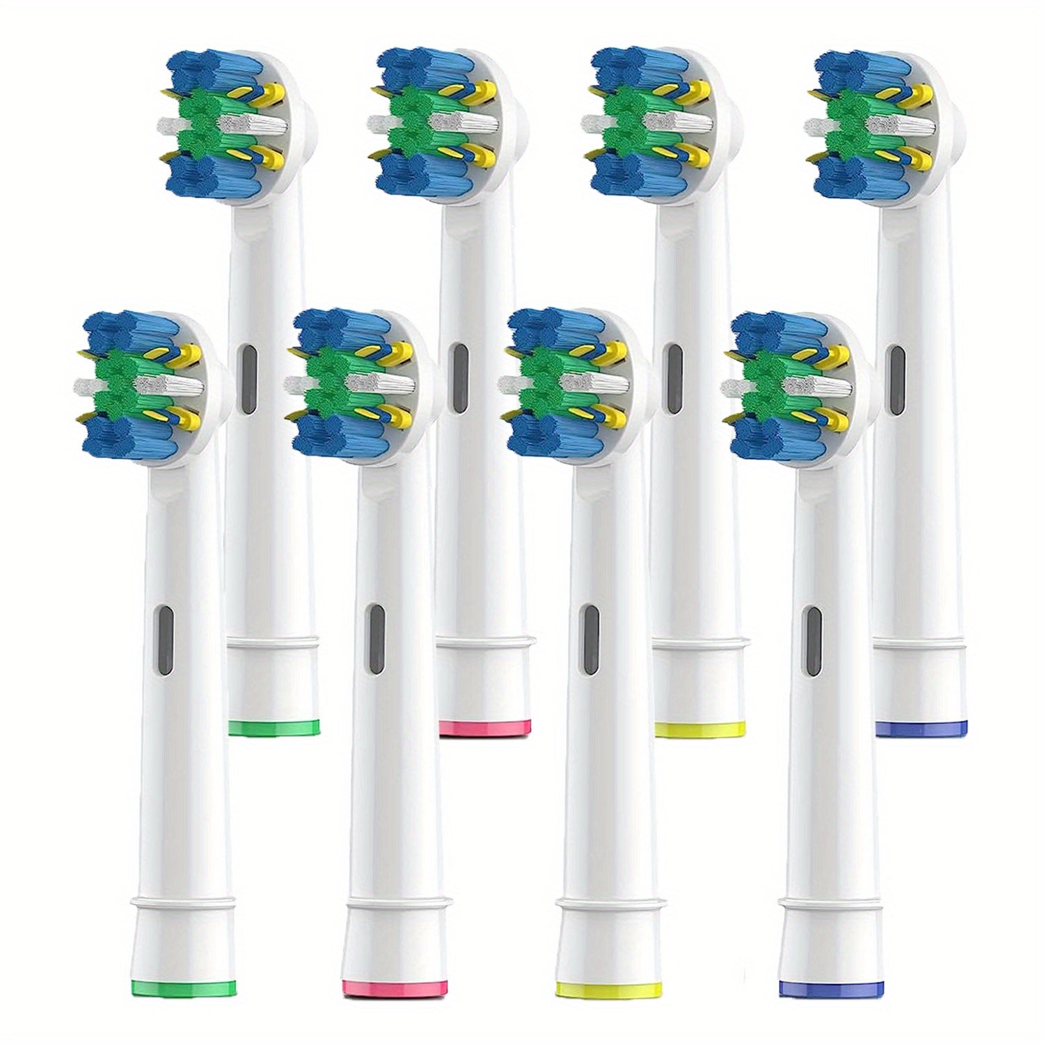 Recambio de cabezales de cepillo de dientes para cepillo eléctrico 8 unidades
