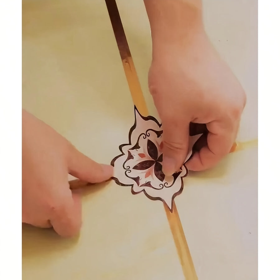 Ceramic Tile Stickers Set of 36 Floor PVC Tiles Wear-Resistant Durable