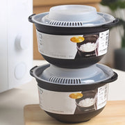 Microwave Rice Cooker Non-Stick BPA-Free Single Serving Lunch Box 29oz