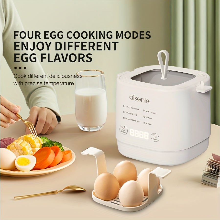 Electric Egg Steamer with Automatic Power-Off European Standard Plug