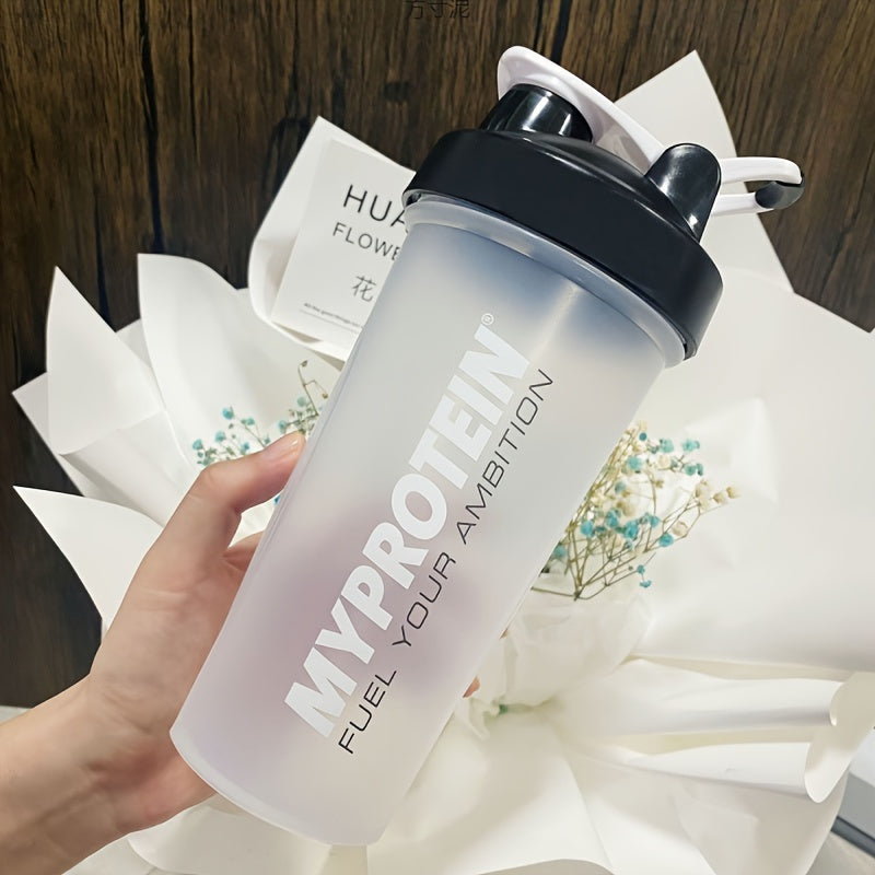BPAsiz protein shaker shisha, oqib ketmas, bardoshli plastmassa, smuzi va mashqlar uchun