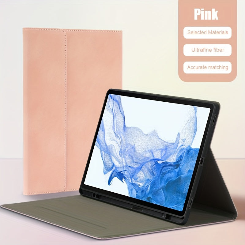 Samsung Tablet Protective Case for S9 S8 S7 S8 Ultra Tab S7 FE S6 Lite with Pen Slot and Anti-Fall Protection