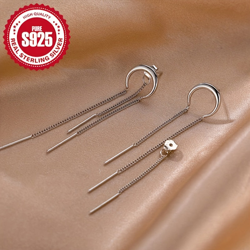 925 Kumush Yarmi Doira Zanjir Tasma Taqilishi Ayollar uchun Yengil va Gipoallergik