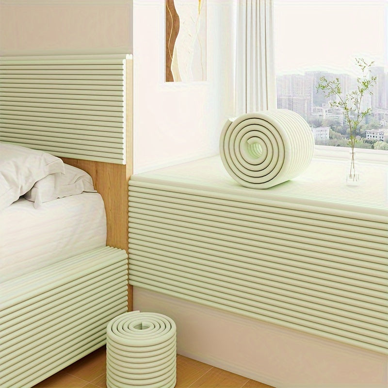 Multi-Functional Safety Corner Protector Strips with Self-Adhesive for Walls Furniture Edges Doors and Glass Corners