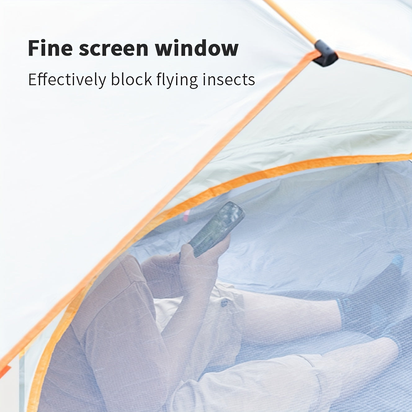 Yashil rangda 4 kishilik suv o'tkazmaydigan lager shoyi bilan shisha tolali pollar va oson yopiladigan zip bilan