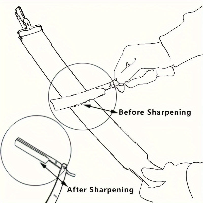 Paño de afilado para maquinilla de afeitar unisex, doble cara, paño de afilado para maquinilla de afeitar, para afilado de maquinillas