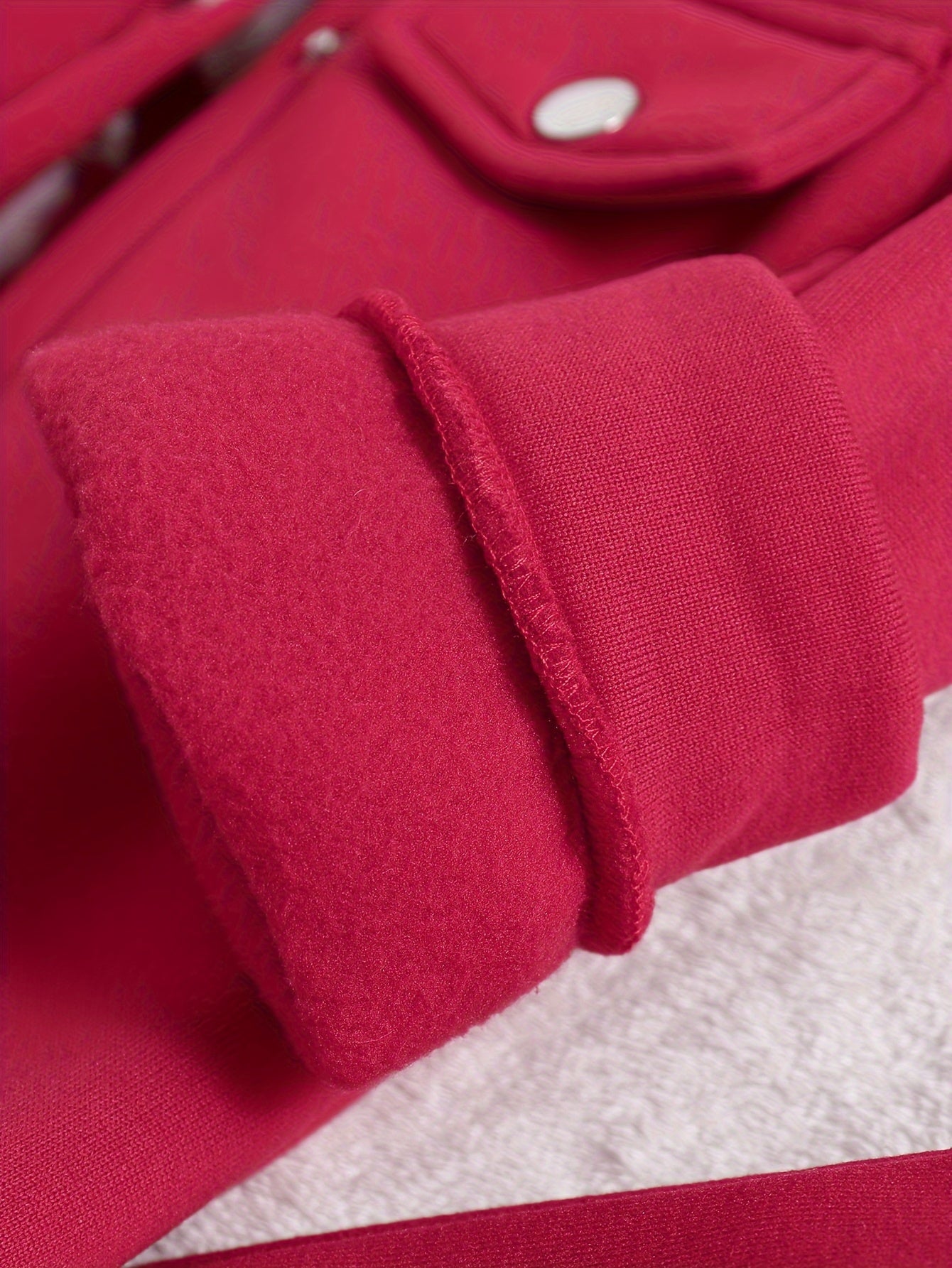 Girls Hooded Jacket and Jogger Pants Set for Fall Outdoor Activities