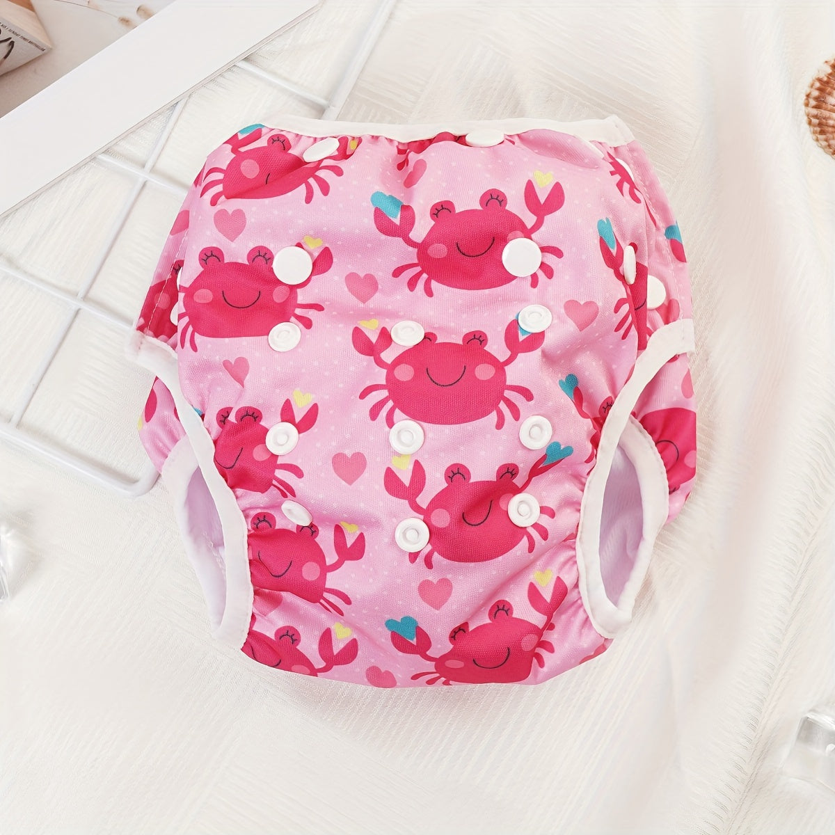 Adjustable Reusable Cloth Swim Diaper for Kids One Piece Training Pants