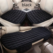 Universal Car Seat Cover Set Winter Thick Quilted Velvet Anti-slip