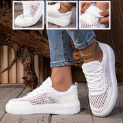 Women’s Breathable Mesh Sneakers Lightweight EVA Slip-On Casual Running Shoes