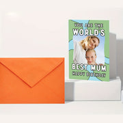 Handmade Mother's Day Card for Mom Personalized Birthday Celebration Greeting Card