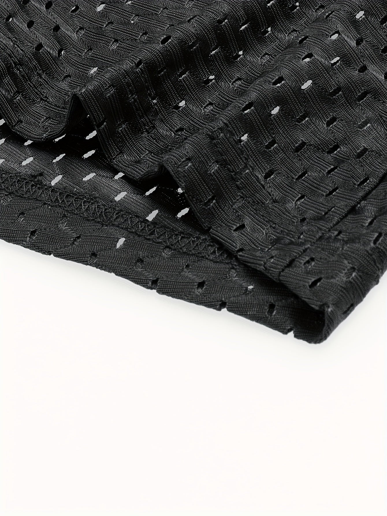 Men's Breathable Mesh Boxer Briefs 4 Pack Semi-Sheer Shortie Polyester Elastane